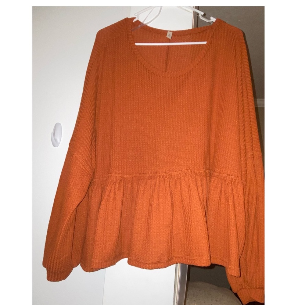 Boutique babydoll top.